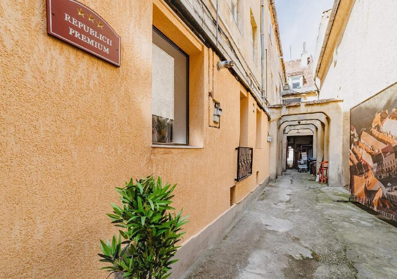 Republicii Premium Appartement Braşov Buitenkant foto